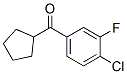 898791-60-1,4-CHLORO-3-FLUOROPHENYL CYCLOPENTYL KETONE