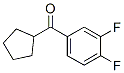 898791-96-3,CYCLOPENTYL 3,4-DIFLUOROPHENYL KETONE
