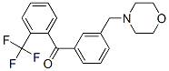 898791-98-5,3'-MORPHOLINOMETHYL-2-TRIFLUOROMETHYLBENZOPHENONE