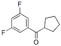 898791-99-6,CYCLOPENTYL 3,5-DIFLUOROPHENYL KETONE