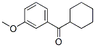 898792-05-7,CYCLOHEXYL 3-METHOXYPHENYL KETONE
