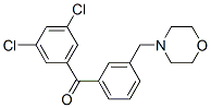 898792-26-2,3,5-DICHLORO-3'-MORPHOLINOMETHYL BENZOPHENONE