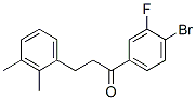 898792-89-7,4'-BROMO-3-(2,3-DIMETHYLPHENYL)-3'-FLUOROPROPIOPHENONE