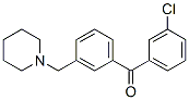 898792-96-6,3-CHLORO-3'-PIPERIDINOMETHYL BENZOPHENONE