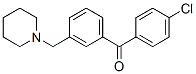 898792-99-9,4'-CHLORO-3-PIPERIDINOMETHYL BENZOPHENONE