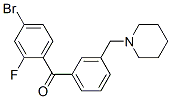 898793-40-3,4-BROMO-2-FLUORO-3'-PIPERIDINOMETHYL BENZOPHENONE