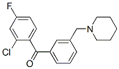 898793-42-5,2-CHLORO-4-FLUORO-3'-PIPERIDINOMETHYL BENZOPHENONE