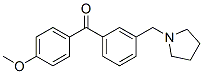 898794-06-4,4'-METHOXY-3-PYRROLIDINOMETHYL BENZOPHENONE