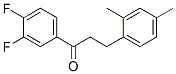 898794-56-4,3',4'-DIFLUORO-3-(2,4-DIMETHYLPHENYL)PROPIOPHENONE