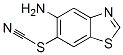 89899-12-7,Thiocyanic acid, 5-amino-6-benzothiazolyl ester (7CI)