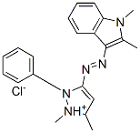 89923-55-7,3-[(1,2-dimethyl-1H-indol-3-yl)azo]-1,5-dimethyl-2-phenyl-1H-pyrazolium chloride