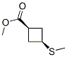 89945-43-7,Cyclobutanecarboxylic acid, 3-(methylthio)-, methyl ester, cis- (9CI)