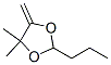 89995-45-9,1,3-Dioxolane,  4,4-dimethyl-5-methylene-2-propyl-