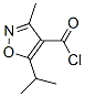 90006-55-6,4-Isoxazolecarbonyl chloride, 3-methyl-5-(1-methylethyl)- (9CI)