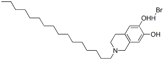 900784-85-2,6,7-ISOQUINOLINEDIOL, 2-HEXADECYL-1,2,3,4-TETRAHYDRO-, HYDROBROMIDE
