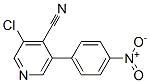 900863-79-8,4-Pyridinecarbonitrile,  3-chloro-5-(4-nitrophenyl)-