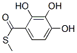 90111-42-5,Benzoic acid, 2,3,4-trihydroxythio-, S-methyl ester (7CI)