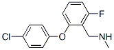 902836-83-3,1-[2-(4-CHLOROPHENOXY)-6-FLUOROPHENYL]-N-METHYLMETHYLAMINE