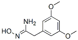 903094-85-9,BENZENEETHANIMIDAMIDE, N-HYDROXY-3,5-DIMETHOXY