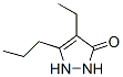 90346-23-9,3-Pyrazolin-5-one,  4-ethyl-3-propyl-  (7CI)
