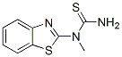 90349-90-9,Urea, 1-(2-benzothiazolyl)-1-methyl-2-thio- (7CI)