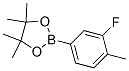 903895-56-7,2-(3-FLUORO-4-METHYLPHENYL)-4,4,5,5-TETRAMETHYL-1,3,2-DIOXABOROLANE