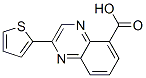 904813-02-1,2-THIOPHEN-2-YL-QUINOXALINE-5-CARBOXYLIC ACID