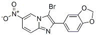 904814-03-5,2-BENZO[1,3]DIOXOL-5-YL-3-BROMO-6-NITRO-IMIDAZO[1,2-A]PYRIDINE