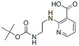 904815-14-1,2-(2-TERT-BUTOXYCARBONYLAMINO-ETHYLAMINO)-NICOTINIC ACID