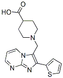 904817-43-2,1-(2-THIOPHEN-2-YL-IMIDAZO[1,2-A]PYRIMIDIN-3-YLMETHYL)-PIPERIDINE-4-CARBOXYLIC ACID