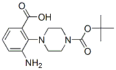 904818-03-7,4-(2-AMINO-6-CARBOXY-PHENYL)-PIPERAZINE-1-CARBOXYLIC ACID TERT-BUTYL ESTER
