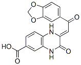 904818-57-1,2-[2-Benzo[1,3]dioxol-5-yl-2-oxo-eth-(Z)-ylidene]-3-oxo-1,2,3,4-tetrahydro-quinoxaline-6-carboxylic acid
