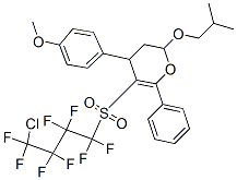 905560-37-4,5-(4-CHLORO-1,1,2,2,3,3,4,4-OCTAFLUOROBUTYLSULFONYL)-2-ISOBUTOXY-4-(4-METHOXYPHENYL)-6-PHENYL-3,4-DIHYDRO-2H-PYRAN