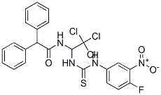 905973-89-9,2,2-DIPHENYL-N-(2,2,2-TRICHLORO-1-[3-(4-FLUORO-3-NITROPHENYL)THIOUREIDO]ETHYL)ACETAMIDE