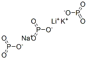 90604-99-2,Metaphosphoric acid, lithium potassium sodium salt