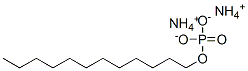 90605-05-3,Phosphoric acid, dodecyl ester, ammonium salt