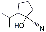 90608-01-8,Cyclopentanecarbonitrile, 1-hydroxy-2-isopropyl- (7CI)