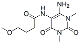 90749-78-3,Butanamide,  N-(6-amino-1,2,3,4-tetrahydro-1,3-dimethyl-2,4-dioxo-5-pyrimidinyl)-4-methoxy-