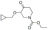907545-25-9,1-Piperidinecarboxylic  acid,  3-(cyclopropylmethoxy)-4-oxo-,  ethyl  ester