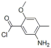 90763-49-8,Benzoyl chloride, 5-amino-2-methoxy-4-methyl- (9CI)