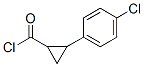 90767-76-3,Cyclopropanecarbonyl chloride, 2-(p-chlorophenyl)- (7CI)
