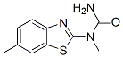 90840-30-5,Urea, 1-methyl-1-(6-methyl-2-benzothiazolyl)- (7CI)