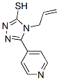 90842-92-5,4-ALLYL-5-PYRIDIN-4-YL-4H-[1,2,4]TRIAZOLE-3-THIOL