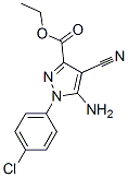 908584-68-9,5-AMINO-4-CYANO-1-(4-CHLORO-PHENYL)-1H-PYRAZOLE-3-CARBOXYLIC ACID ETHYL ESTER