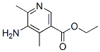 90873-35-1,Nicotinic acid, 5-amino-4,6-dimethyl-, ethyl ester (7CI)
