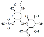 9088-44-2,(2S,3S,4S,5R,6R)-6-[(2R,3R,4R,5R,6R)-3-acetamido-2,5-dihydroxy-6-sulfo oxy-oxan-4-yl]oxy-3,4,5-trihydroxy-oxane-2-carboxylic acid