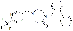 909659-40-1,4-(BIPHENYL-2-YLMETHYL)-1-([6-(TRIFLUOROMETHYL)PYRIDIN-3-YL]METHYL)-1,4-DIAZEPAN-5-ONE