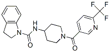 909661-27-4,N-(1-([6-(TRIFLUOROMETHYL)PYRIDIN-3-YL]CARBONYL)PIPERIDIN-4-YL)INDOLINE-1-CARBOXAMIDE