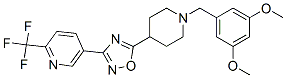 909662-35-7,5-(5-[1-(3,5-DIMETHOXYBENZYL)PIPERIDIN-4-YL]-1,2,4-OXADIAZOL-3-YL)-2-(TRIFLUOROMETHYL)PYRIDINE