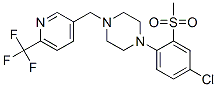 909666-49-5,1-[4-CHLORO-2-(METHYLSULFONYL)PHENYL]-4-([6-(TRIFLUOROMETHYL)PYRIDIN-3-YL]METHYL)PIPERAZINE